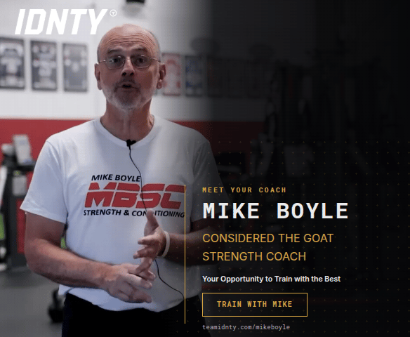 Meet your coach Mike Boyle