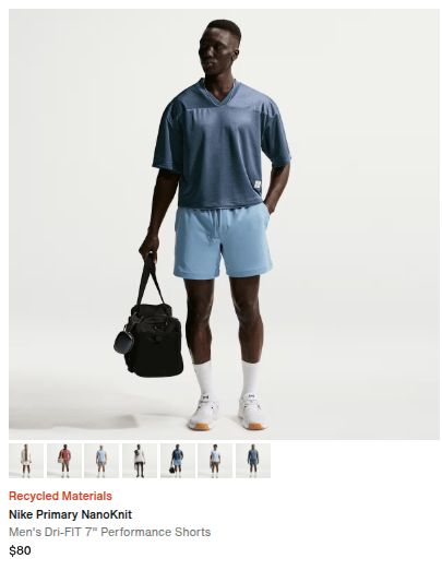 Nike Primary NanoKnit performance shorts