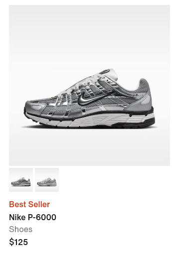 Nike P-6000 shoes
