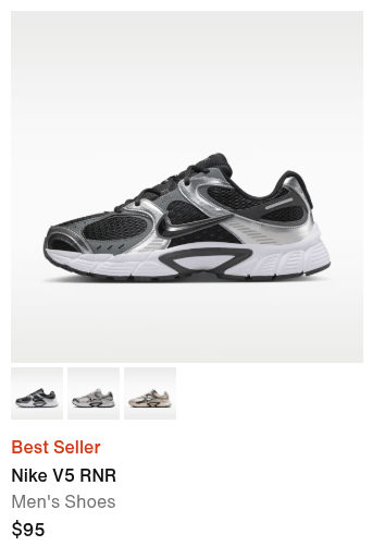 Nike V5 RNR men's shoes