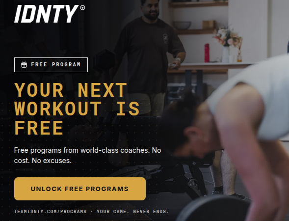 Unlock free training programs