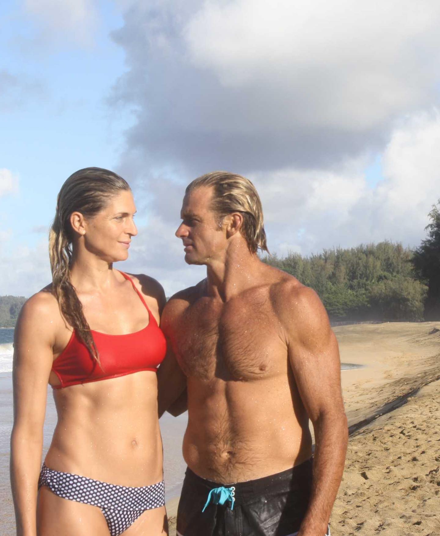 Gabby Reece and Laird Hamilton