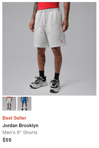 Jordan Brooklyn men's shorts