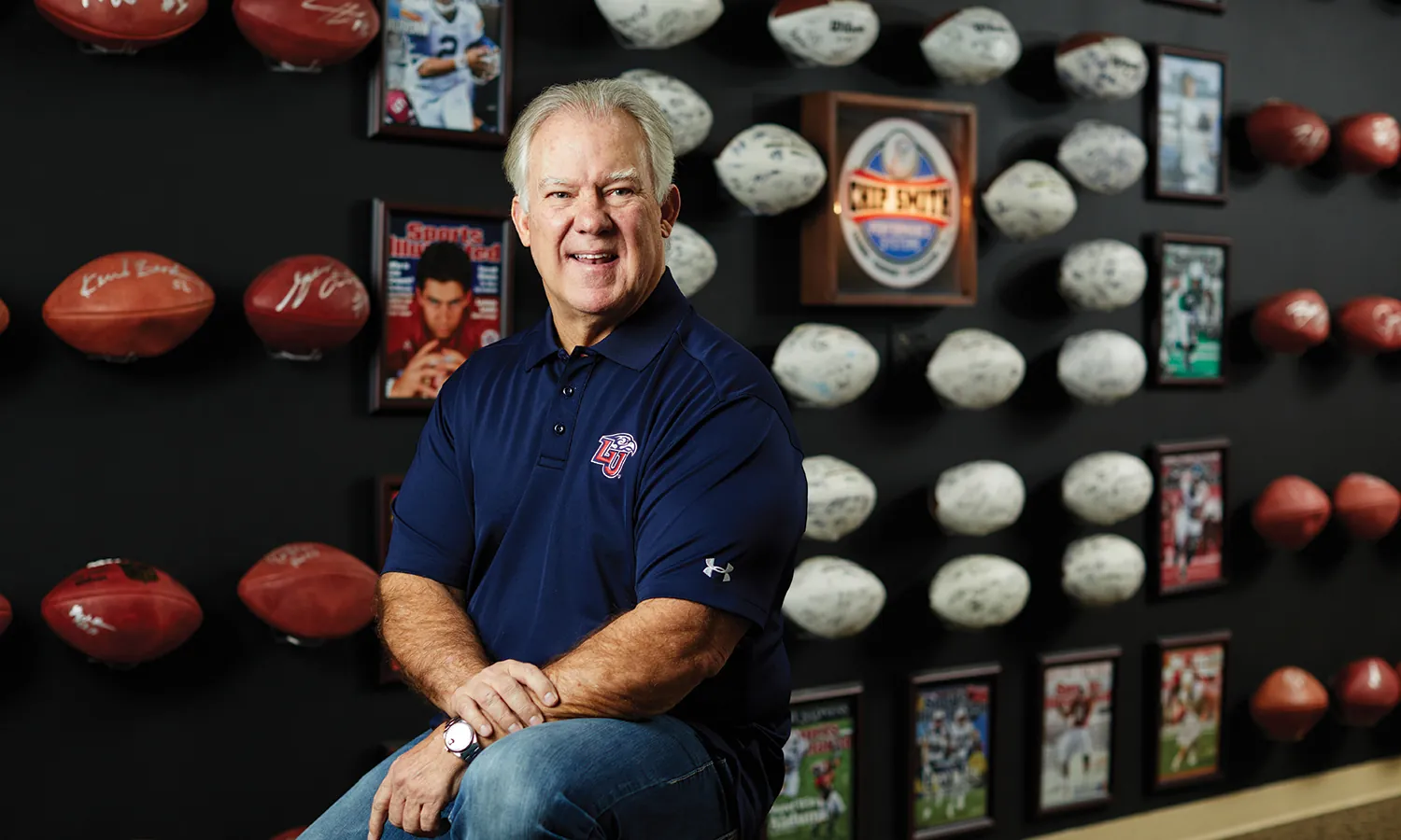Legendary performance coach Chip Smith at his Competitive Edge Sports facility