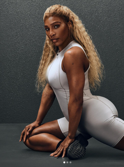 Serena Williams in NikeSkims activewear