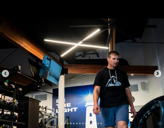 Todd Durkin walking through his Be the Light gym