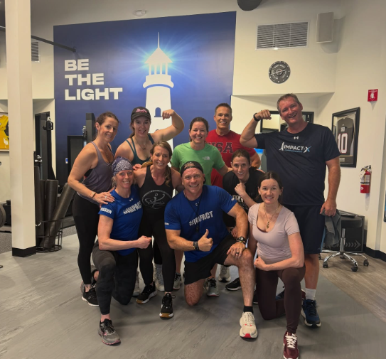 Todd Durkin with his Be the Light IMPACT community